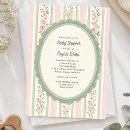 Search for vintage baby shower invitations Pastel