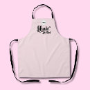 Search for blush aprons Typography