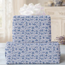 Search for french toile wrapping paper Cottagecore