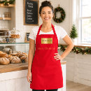 Search for spa salon aprons Red