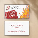 Search for firefighter business cards Logo