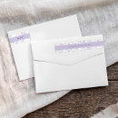 Search for lavender wedding return address labels Initials