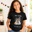 Search for halloween girls tshirts Too cute to spook