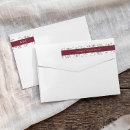 Search for red wedding return address labels Victorian
