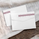 Search for dusty pink return address labels Initials