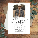 Search for look whos 40 invitations Black and white