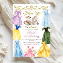 Search for kids dress up party invitations Girl