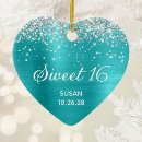 Search for sweet 16 christmas tree decorations Girly