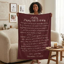 Search for granddaughter blankets For her
