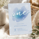 Search for frozen 1st birthday invitations Blue