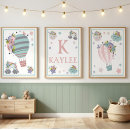 Search for hot air balloon nursery decor Rainbow
