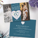 Search for diamond wedding anniversary invitations 60th anniversary party