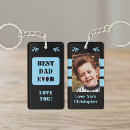 Search for dad loves you key rings Blue