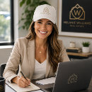 Search for real baseball caps Real estate agent