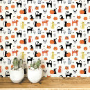 Search for halloween witch art Black cat