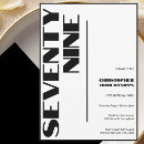Search for 79th birthday invitations For him
