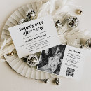 Search for elopement wedding reception invitations Black and white