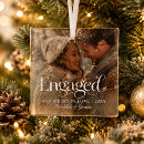 Search for our first engaged christmas tree decorations Newly engaged couple
