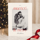 Search for on striped christmas cards Newly weds