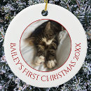 Search for feline christmas tree decorations Animal lover