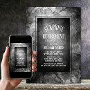 Search for surprise retirement birthday invitations Retired