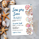 Search for seashell baby shower invitations Starfish