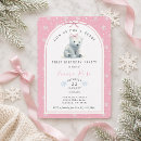 Search for beary 1st birthday invitations Watercolor