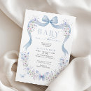 Search for blue baby boy shower invitations Vintage