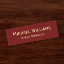 Search for elegant name tags Minimalist