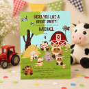 Search for chicken birthday invitations Petting zoo