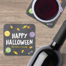 Search for happy halloween coasters Candy corn