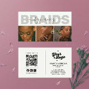 Search for braider business cards Qr code