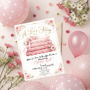 Search for love story invitations Pink