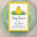 Search for chick baby shower invitations Farm