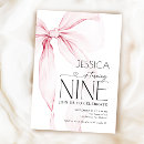 Search for 9th birthday invitations For her