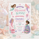 Search for magic party invitations Under the sea