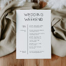 Search for double sided wedding invitations Black and white