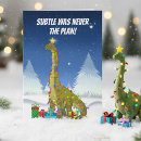 Search for funny dinosaur christmas cards Prehistoric