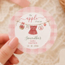 Search for gingham apple stickers Orchard