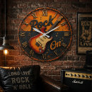 Search for rock band clocks Guitar