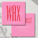 Search for waxing business cards Modern