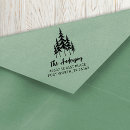 Search for trees rubber stamps Elegant