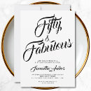Search for for her 50th birthday invitations 50 year old