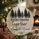 Search for our first together christmas tree decorations Boyfriend girlfriend