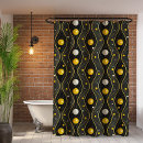 Search for black and silver shower curtains Gold