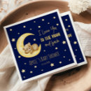 Search for love napkins Baby shower