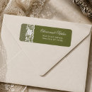 Search for doily return address labels Elegant