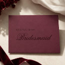 Search for modern bridesmaid cards Elegant