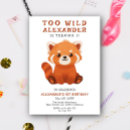 Search for panda 1st birthday invitations Watercolor