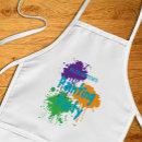 Search for kids party aprons Abstract